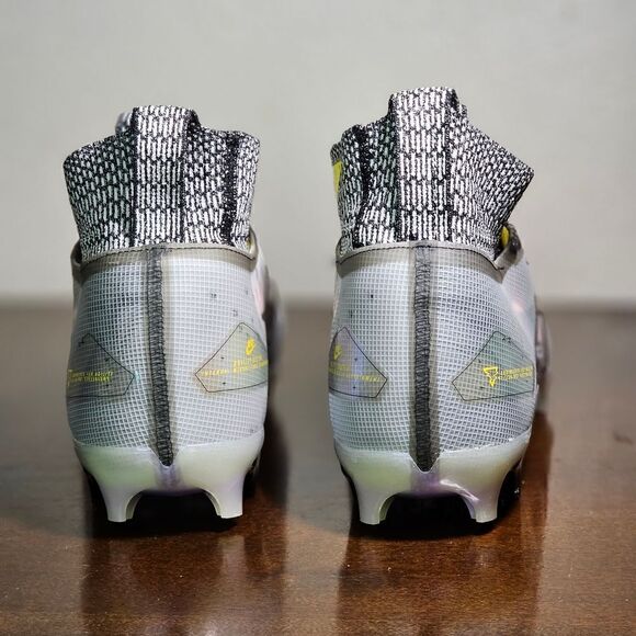Nike Alpha Menace Elite 3 Football Cleats Flyknit 13 Wolf Grey Black CV0578 001 main image 4